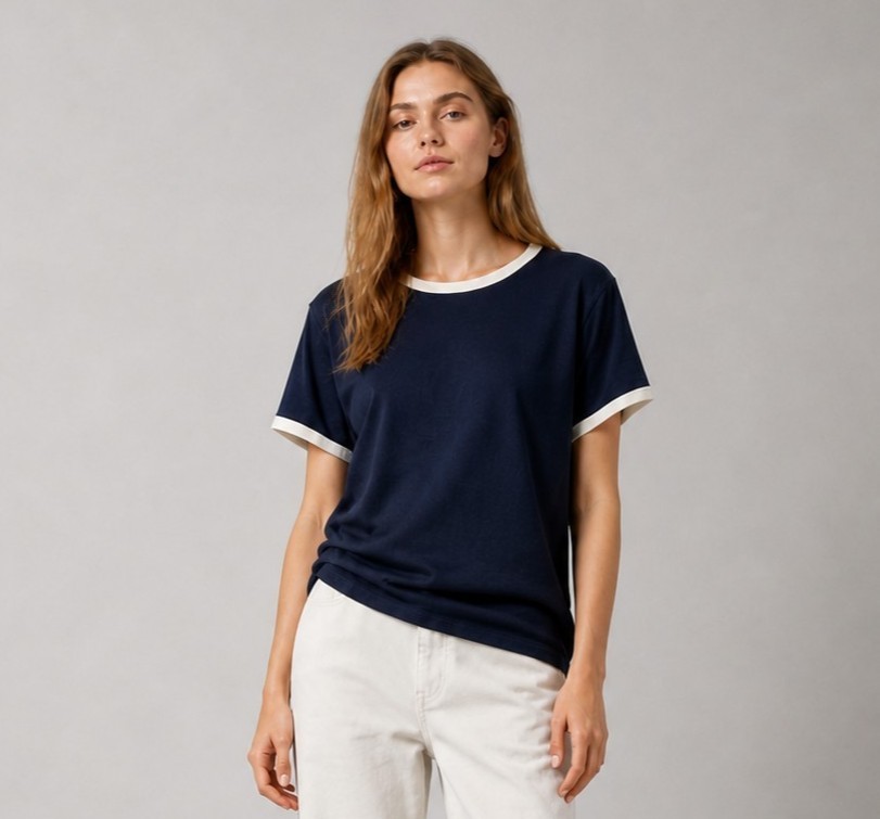 Ringer Tee — Contrast Trims
